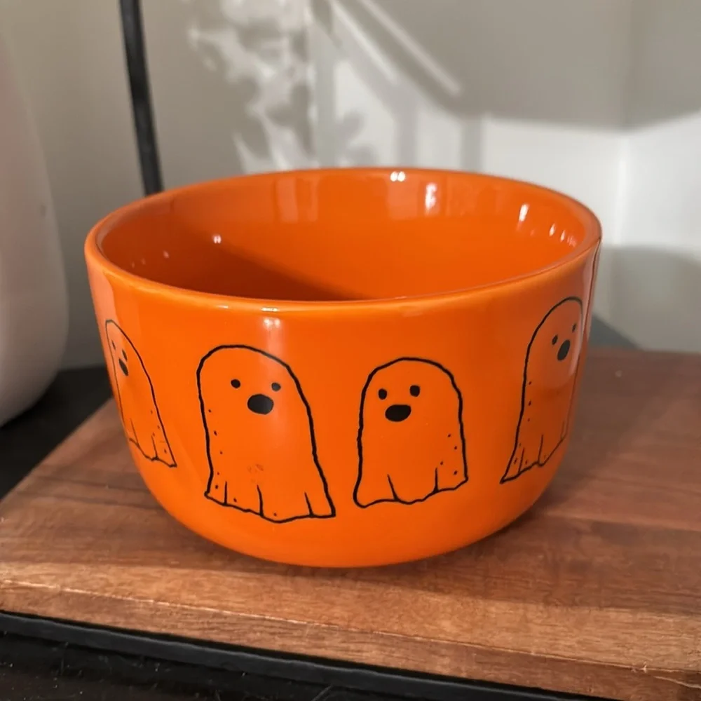 Rae Dunn vibrant orange